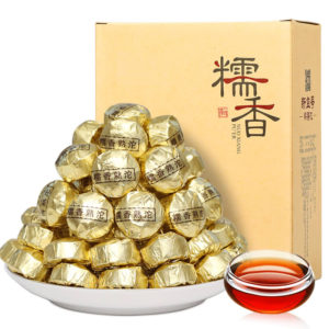 Mini Puer cakes Orange Flavor Puer Tea 357g=12.59oz